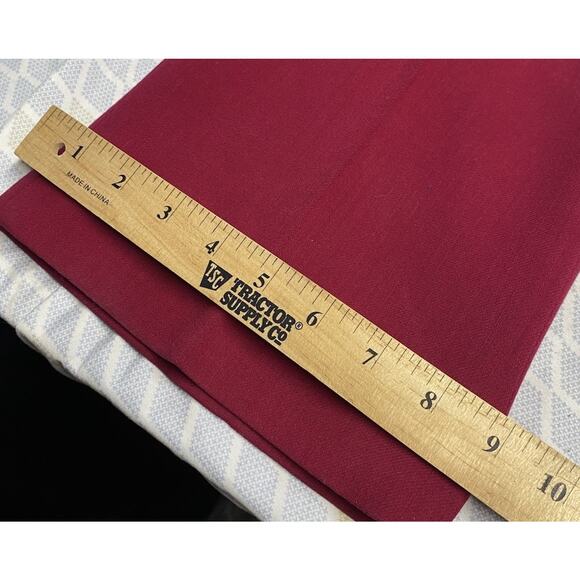 ANN TAYLOR Wool Blazer Size 6 Pants 8 Suit Set Womens Magenta Pink Career Lined - Picture 11 of 16